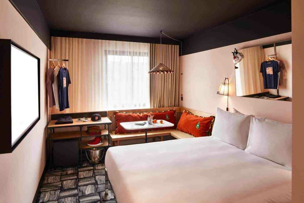 Funky hotel rooms in the heart of East London