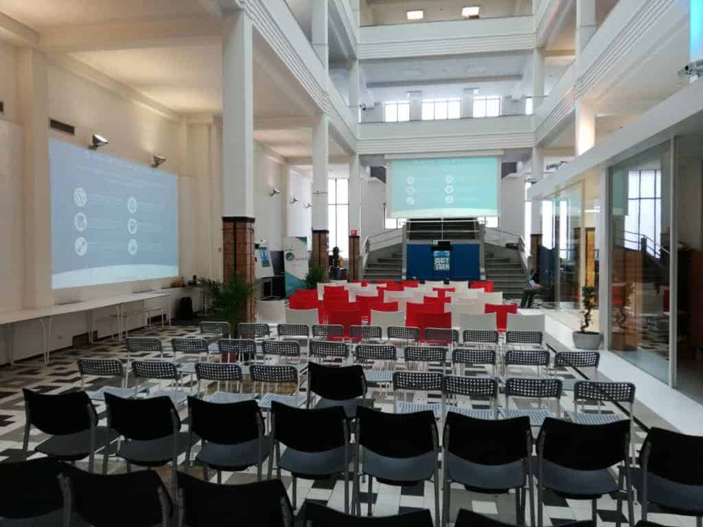 Conference in Former Textile Factory