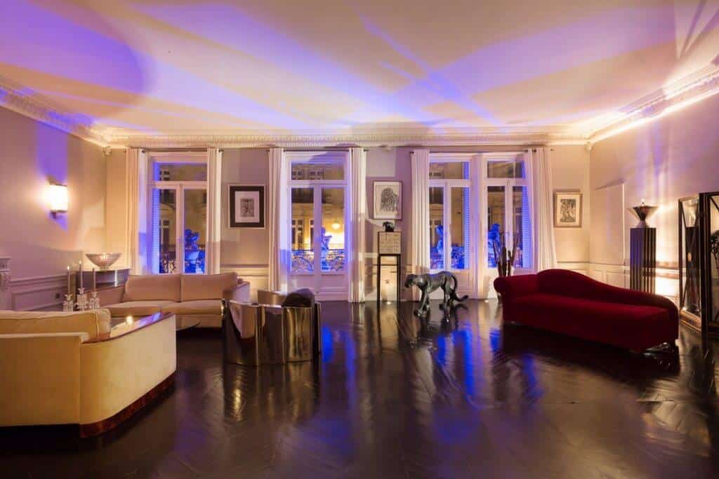 Opulent penthouse for exclusive events