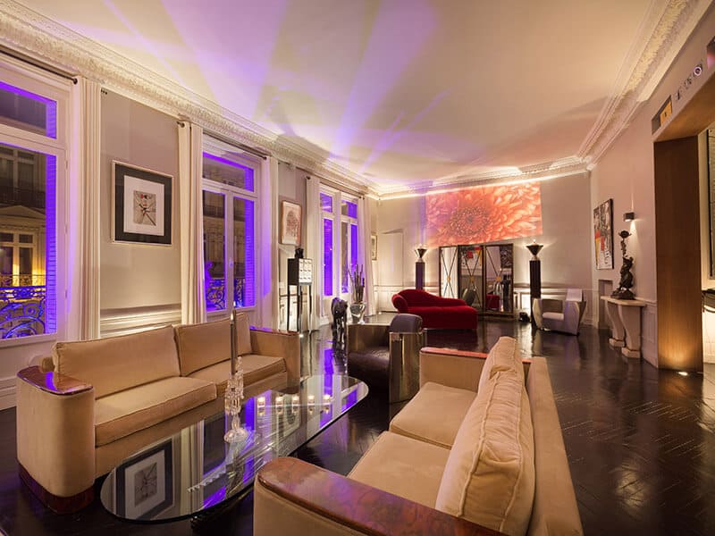 Opulent penthouse for exclusive events