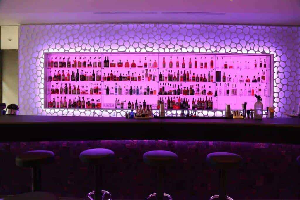 Elegant bar for cheerful business events