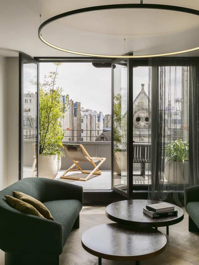 Parisian accommodations with innovative glamour