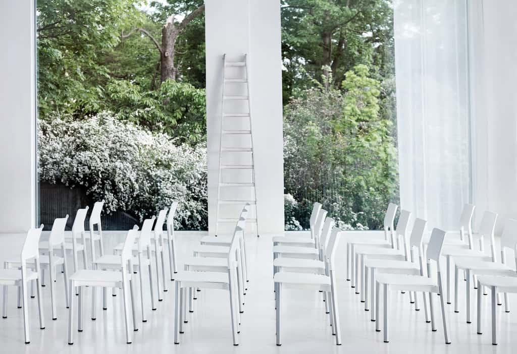 Huge white event space