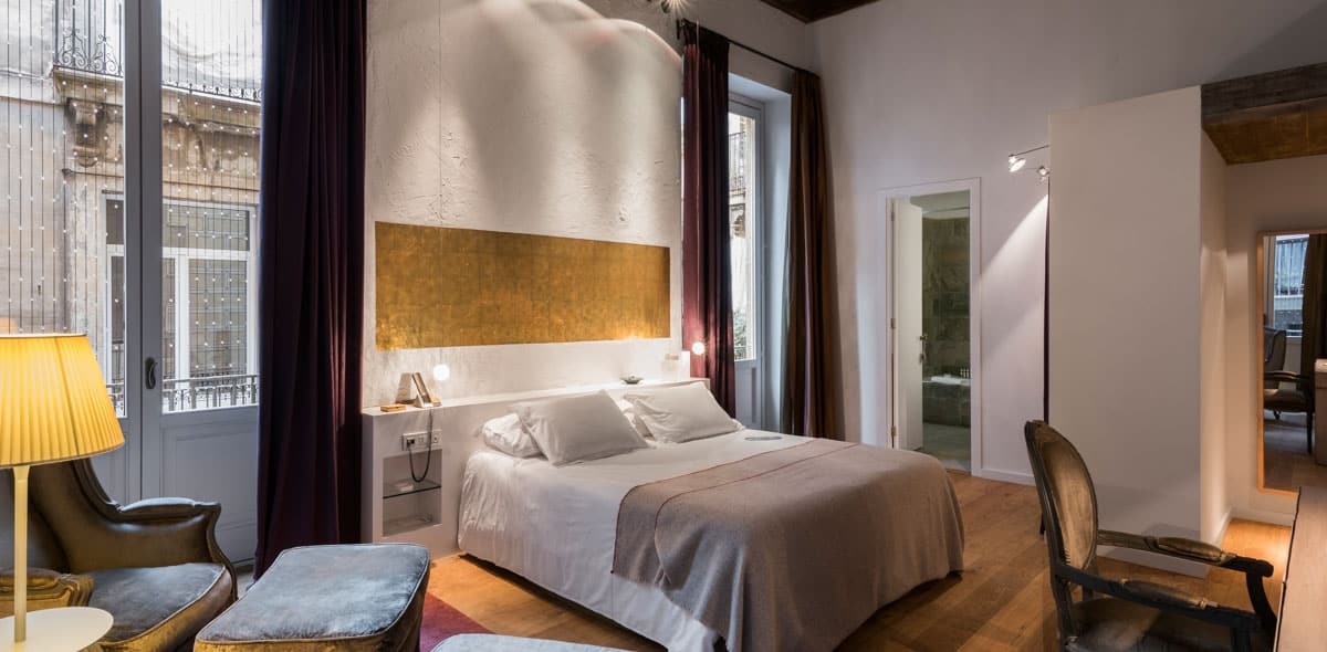 Chic and exclusive boutique hotel in Barcelona