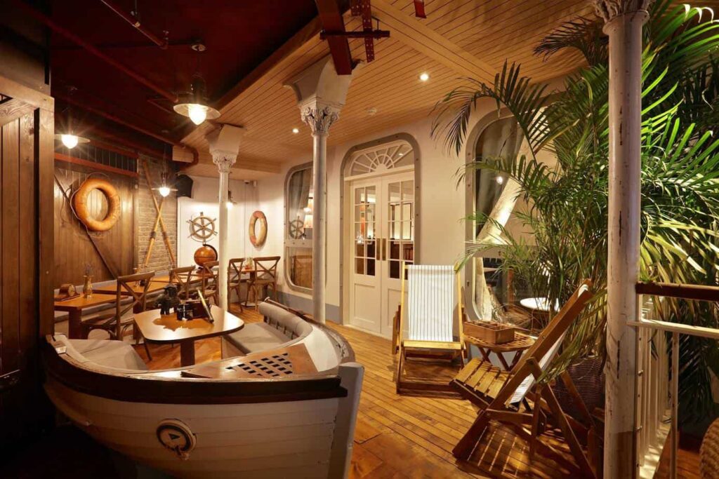 Unique venue with multiple nautical themed event rooms