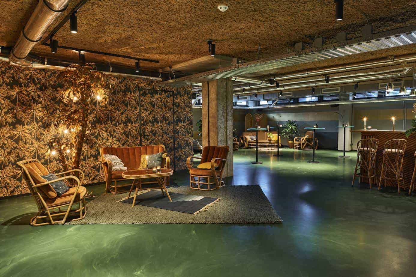 Inspiring underground location with a quirky design
