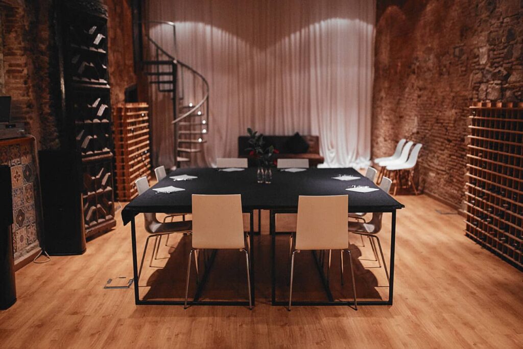 Cozy and intimate private dining venue