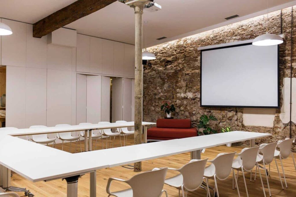 Fancy designed venue for corporate meetings