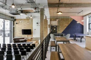Industrial and modern space for meetings