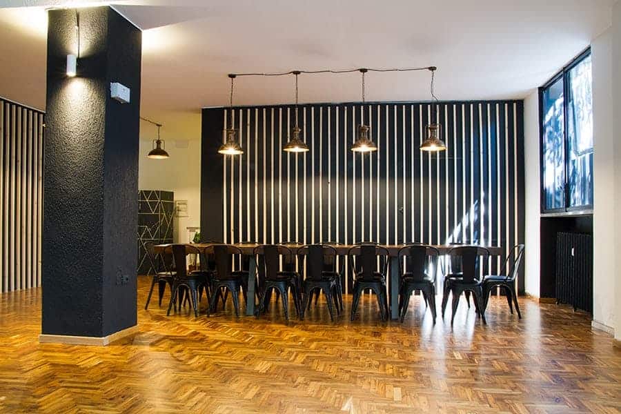 Chic and contemporary space for private dining