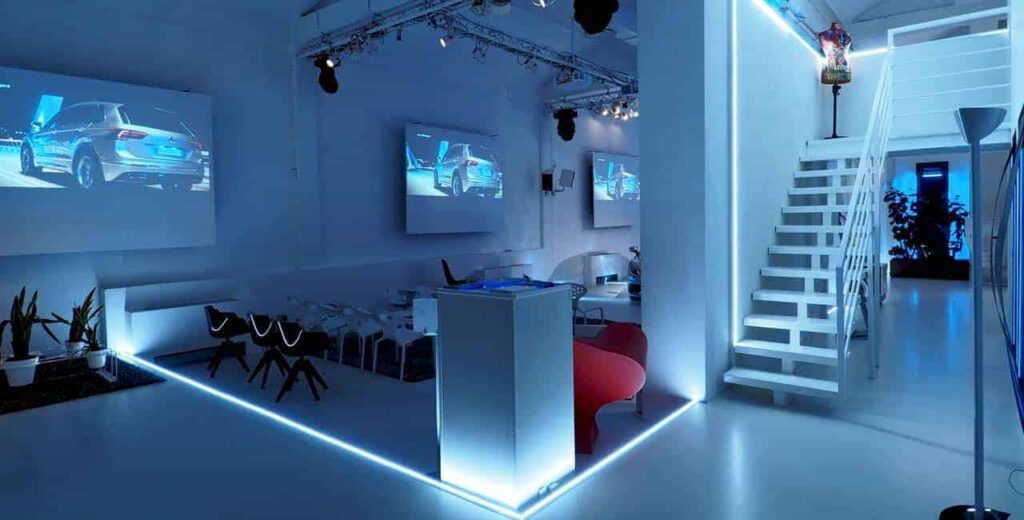 Multipurpose futuristic venue for events