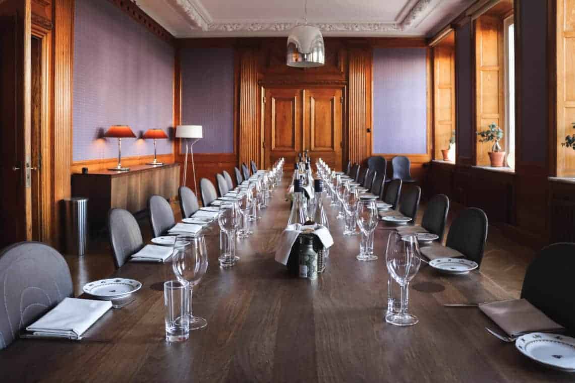 Unique board room for business encounters