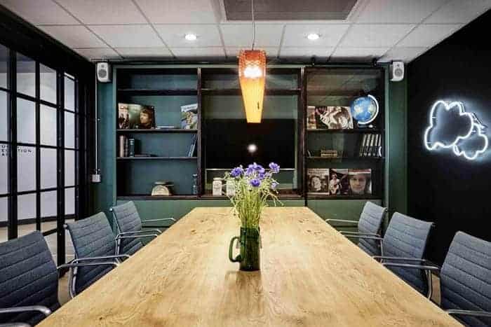 Bright and fun space for professional meetings