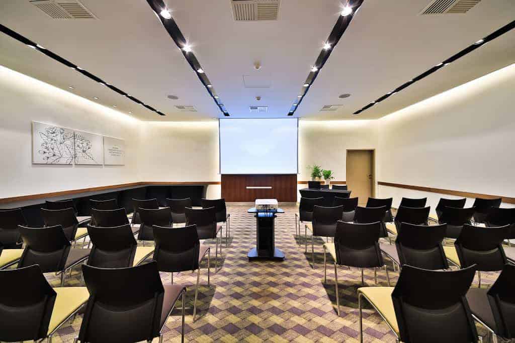 Elegant boardroom for business encounters