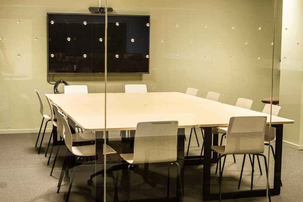 Practical innovative space for business meetings