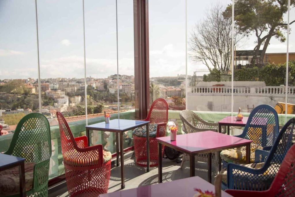 Private dining venue with astonishing view in central Lisbon