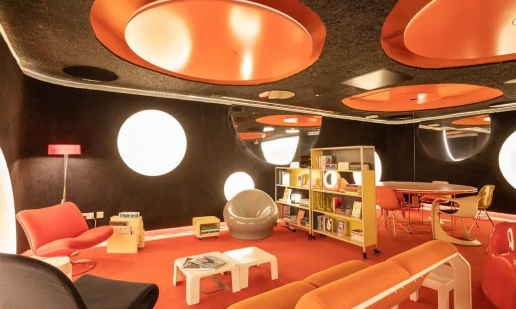 Quirky little space-age bunker
