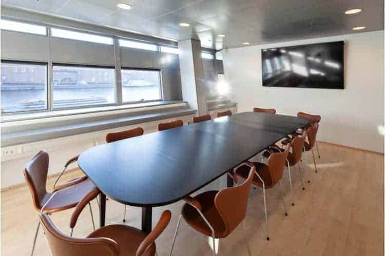 Bright elegant space for board meetings