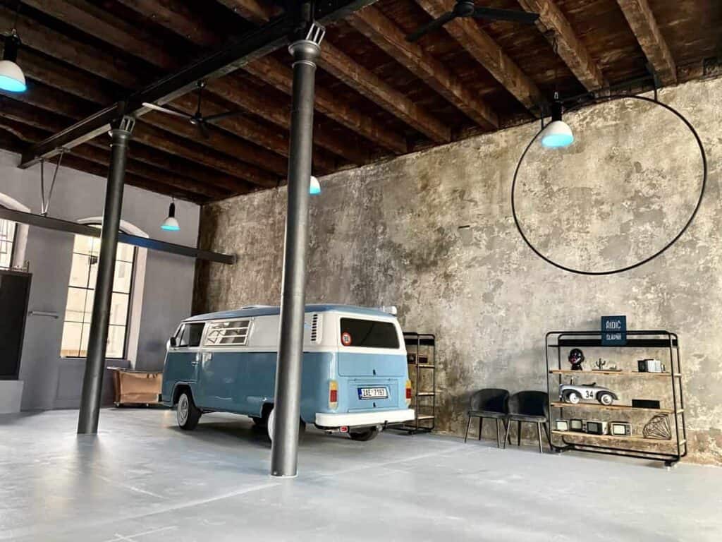 Industrial loft with cool vibes