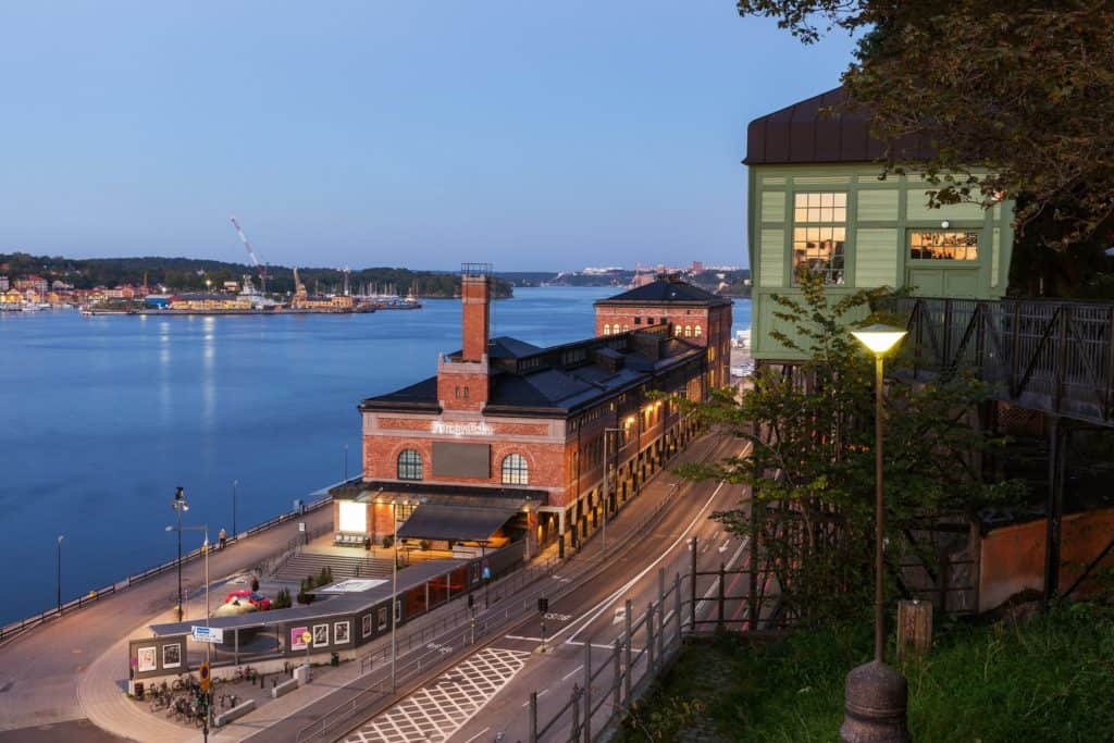 Picuture of the facade of Fotografiska in Stockholm