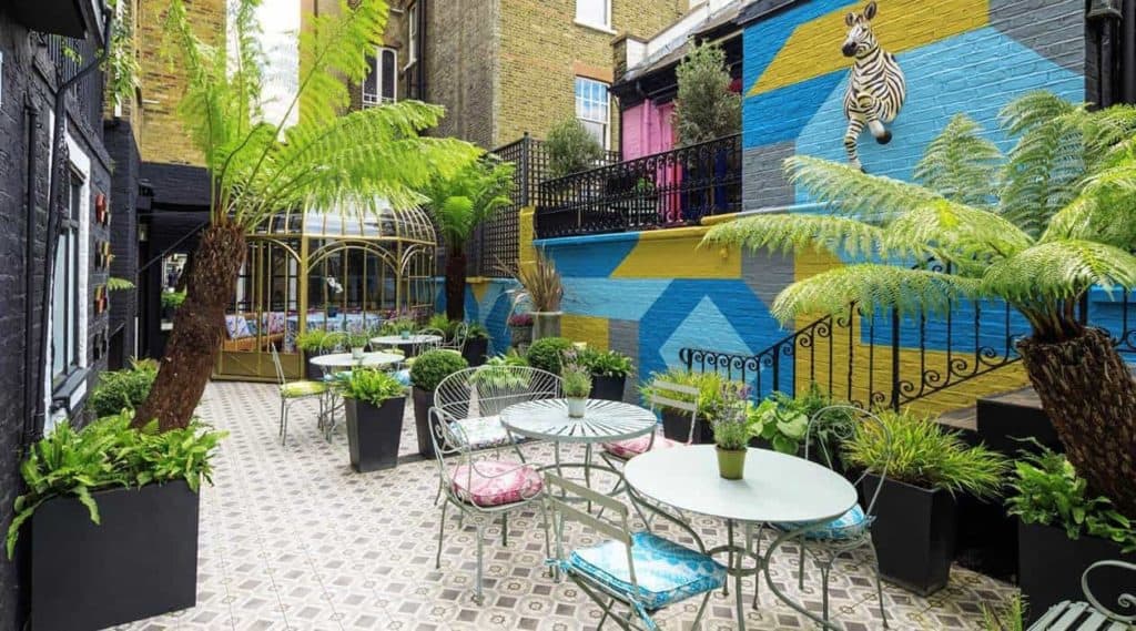 Japanese Courtyard Venue for Hire in London