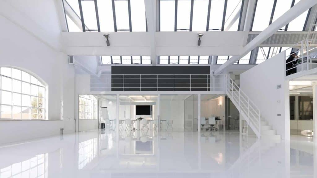 White Space in Milan with Uncluttered Design