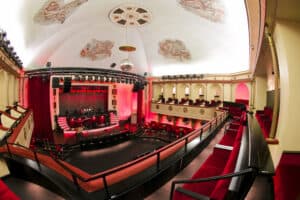 Enchanting event space in a former cinema