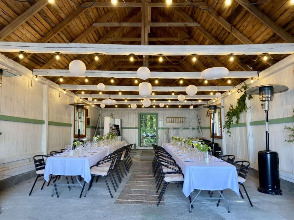 Enchanting event venue on the waterfront