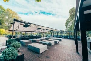 Phenomenal event venue with an alluring terrace